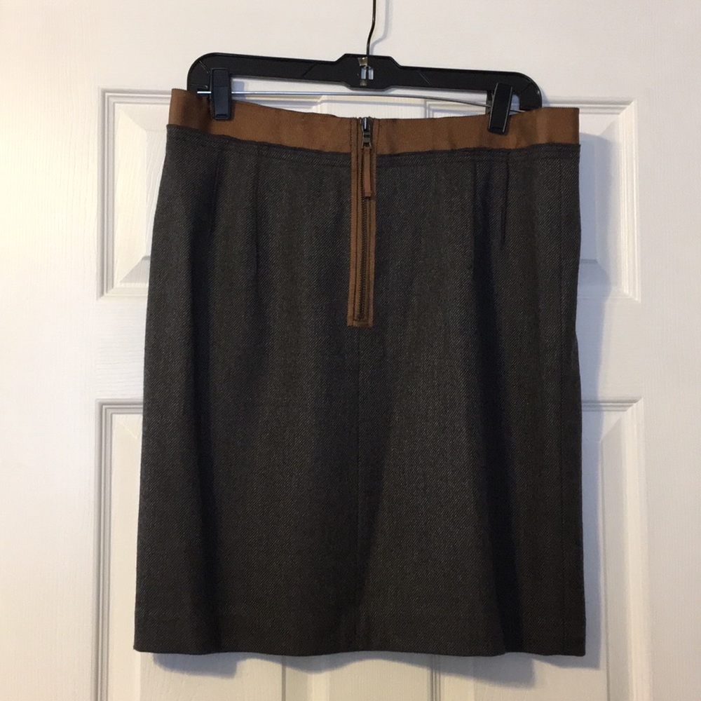 Lined Wool Skirt - size 12 - Picture 2 of 3